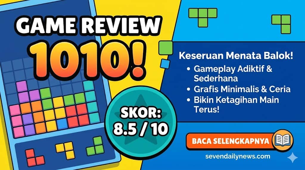 Review 1010! Puzzle Santai Bikin Nagih