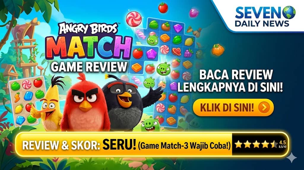 Review Angry Birds Match: Puzzle Seru Bikin Nagih!