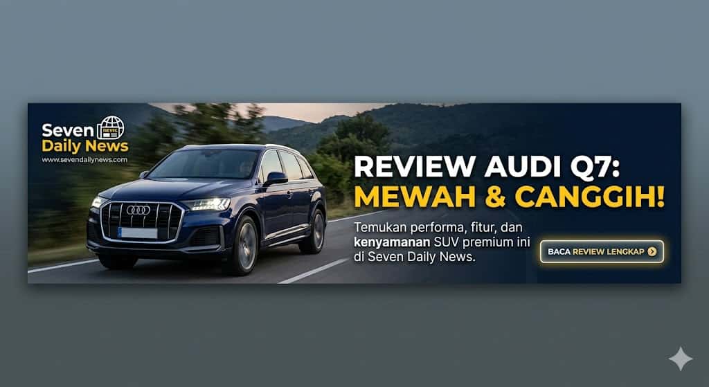 Review Audi Q7: SUV Mewah Nyaman dan Bertenaga