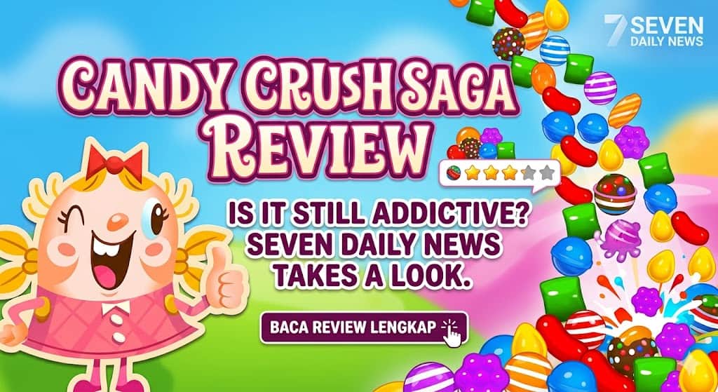 Review Candy Crush Saga: Seru, Santai, Bikin Nagih