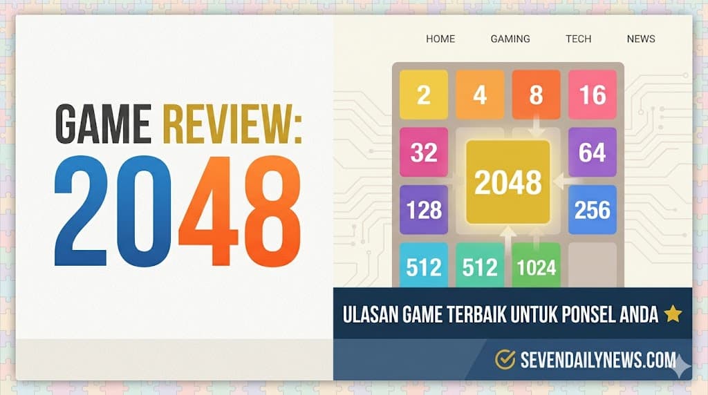 Review Game 2048: Puzzle Santai Bikin Nagih Banget