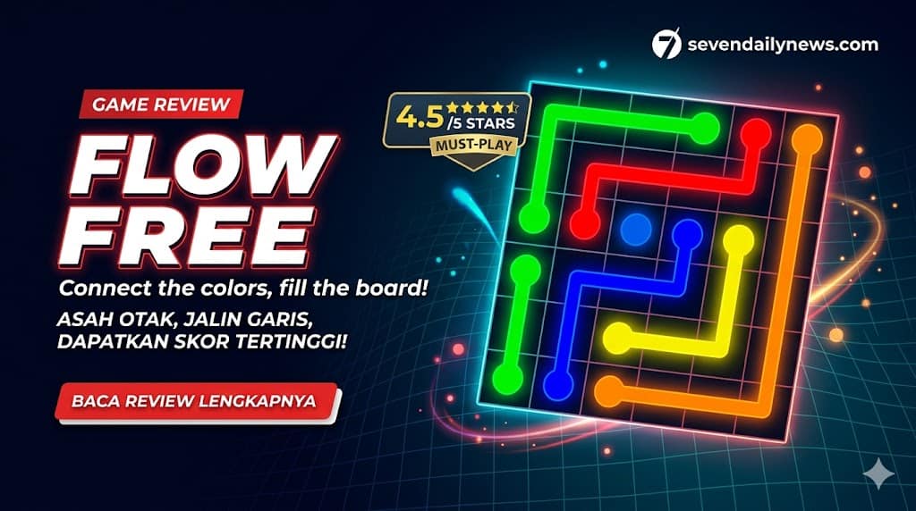 Review Game Flow Free: Puzzle Santai Bikin Nagih!!