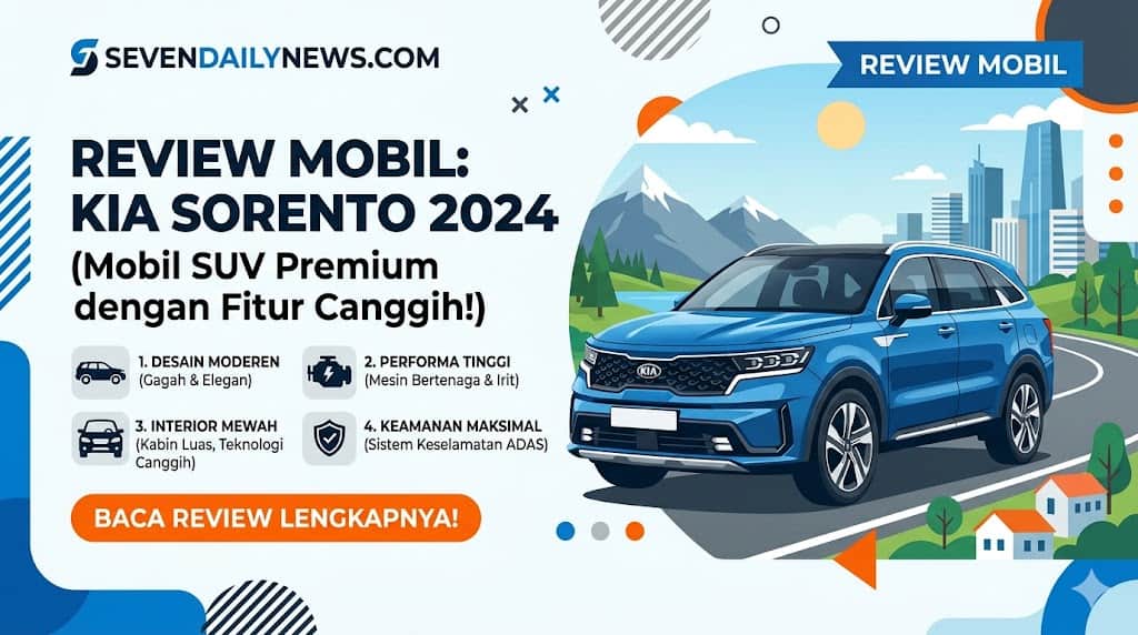 Review Kia Sorento: SUV Keluarga Premium Nyaman