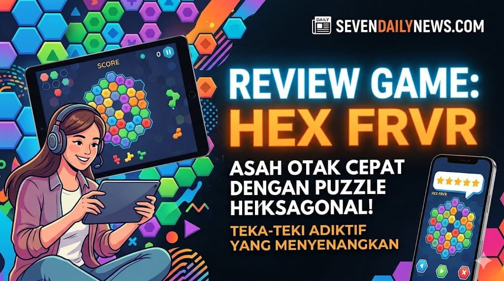 Review Hex FRVR: Puzzle Santai Bikin Nagih Banget!