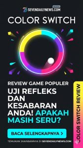 Color Switch: Game Refleks Simpel Bikin Nagih