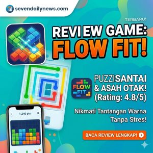 Review Flow Fit: Puzzle Santai Bikin Nagih