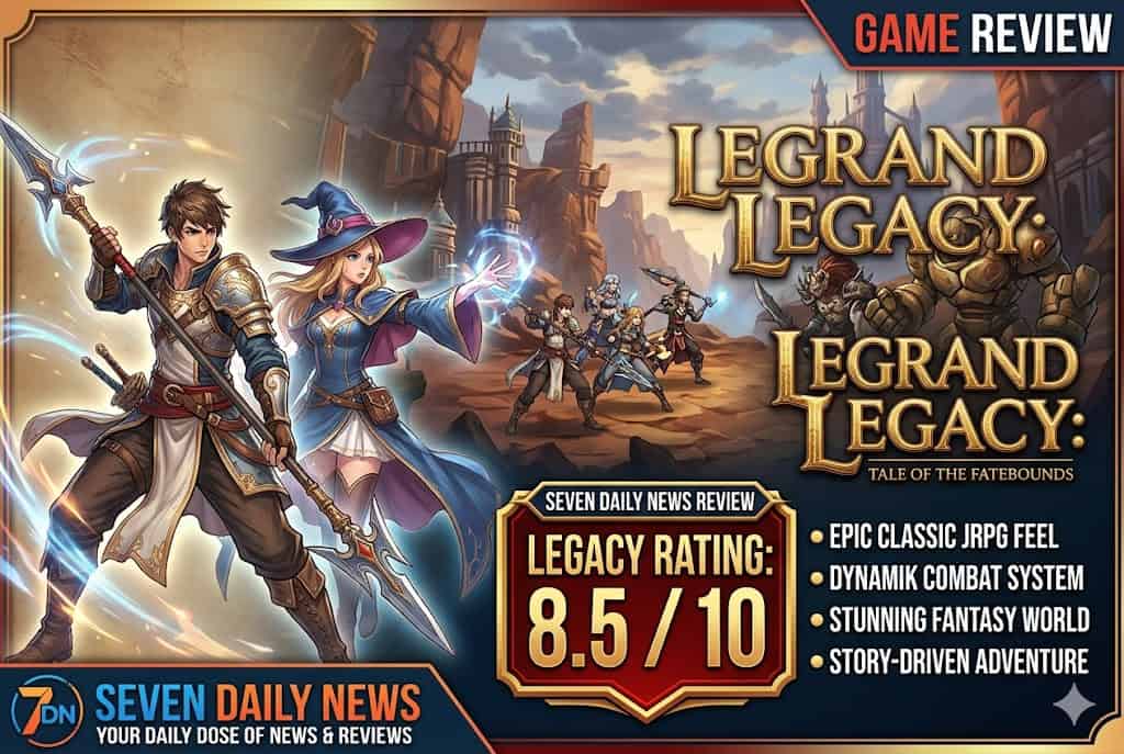 Review Legrand Legacy: RPG Nostalgia Penuh Cerita