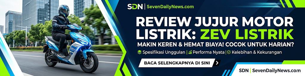 Review ZEV Listrik: Motor Futuristik Irit Banget