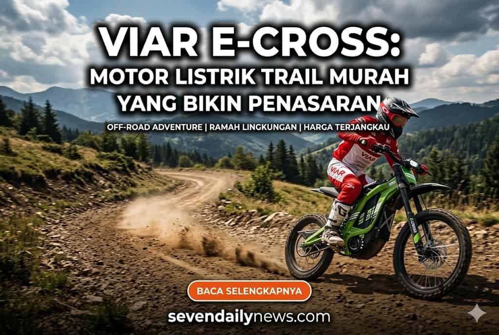 Viar E-Cross: Motor Listrik Trail Murah yang Bikin Penasaran