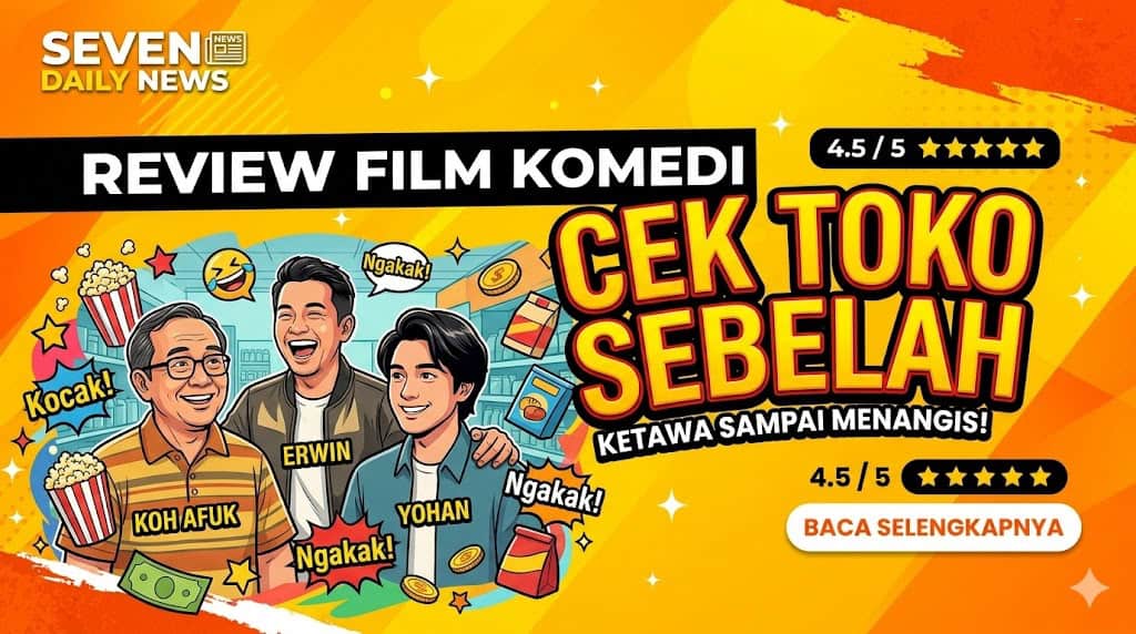 Review Film Cek Toko Sebelah Komedi Family Hangat!