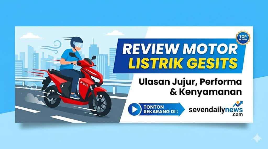 Gesits Motor Listrik Lokal yang Makin Menarik!