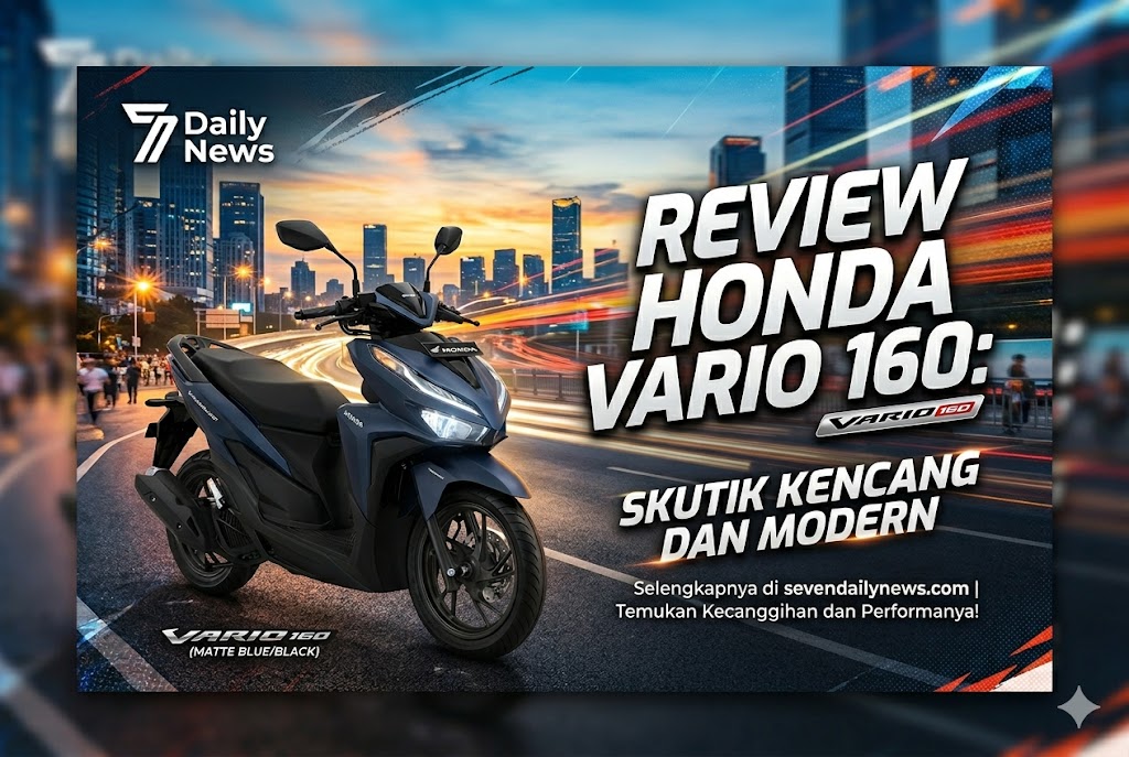 Review Honda Vario 160: Skutik Kencang dan Modern
