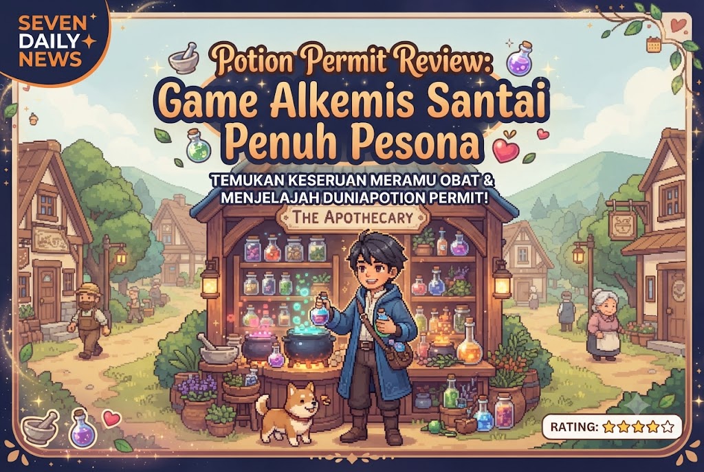 Potion Permit Review: Game Alkemis Santai Penuh Pesona