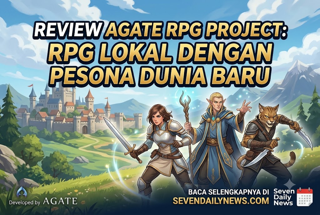 Review Agate RPG Project: RPG Lokal dengan Pesona Dunia Baru