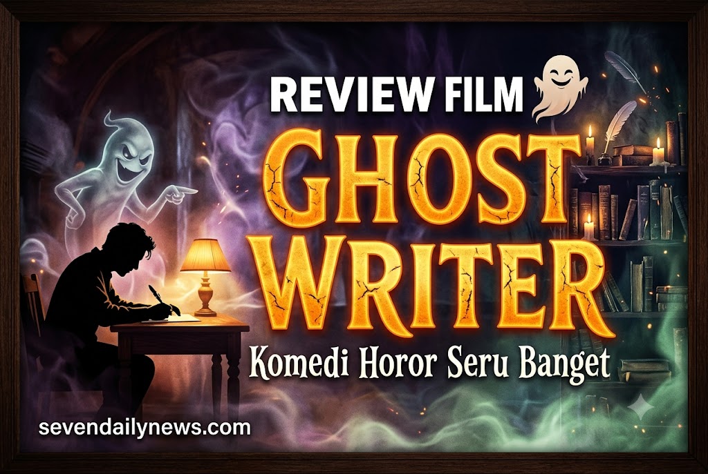 Review Film Ghost Writer: Komedi Horor Seru Banget