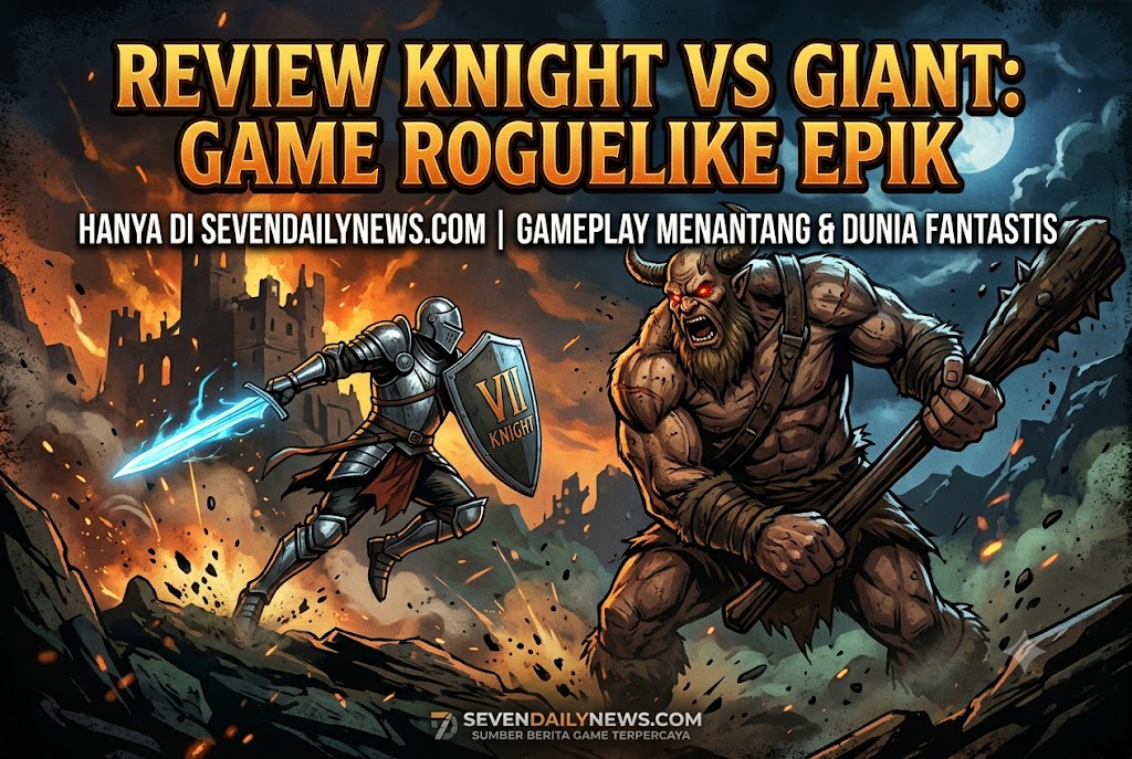 Review Knight vs Giant: Game Roguelike Epik