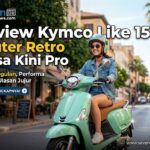 Review Kymco Like 150i, Skuter Retro Masa Kini Pro