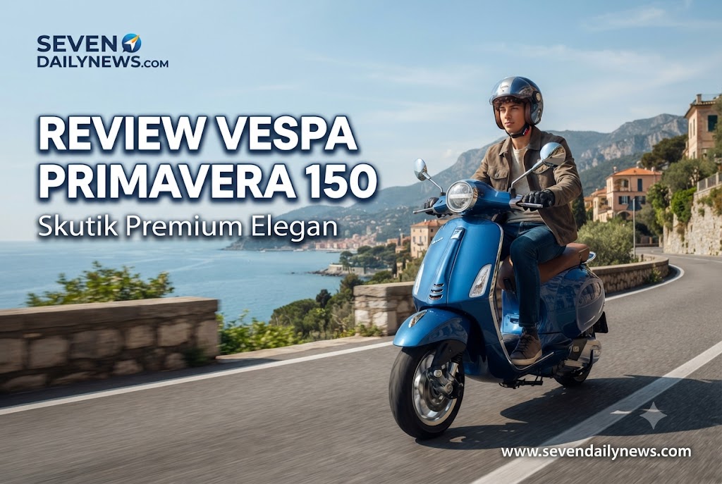 Review Vespa Primavera 150: Skutik Premium Elegan