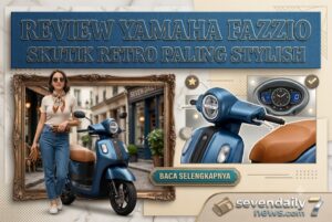 Review Yamaha Fazzio: Skutik Retro Paling Stylish